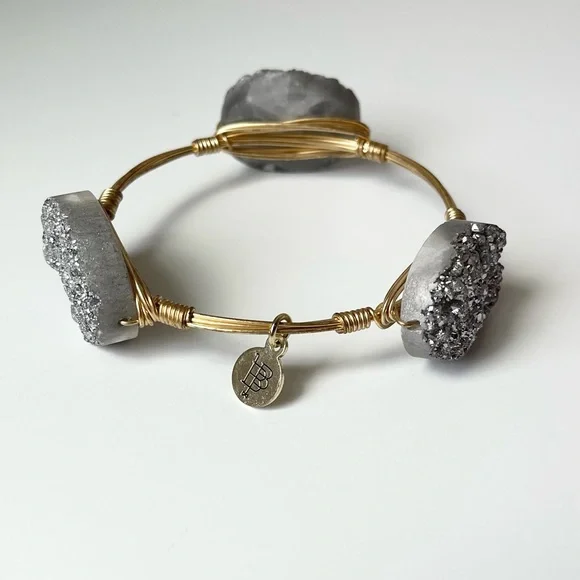 Bourbon & Bowties Drusy Bangle - Picture 3 of 4